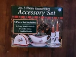 Nib Royal Seasons 5 Piece Stoneware Accessory Set. Fixed Price $18.66.