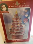 Mr Christmas Nostalgic Tree Pink 16 Tall Ceramic Lights Up Batteries. Fixed Price $29.00.