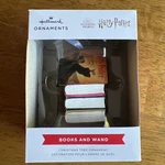 Hallmark 2021 Harry Potter Books Wand Wizarding World Christmas Ornament. Fixed Price $7.25.