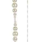 Raz 6' Pearl Christmas Tree Garland. Fixed Price $36.00.