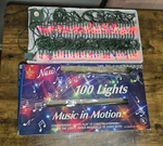 Vintage Foremost Industries Motion 100 Musical Lights 16 Songs Works. Fixed Price $67.95.