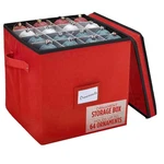 Handy Laundry, Christmas Ornament Storage 12" X 64 Covered Top,. Fixed Price $22.63.