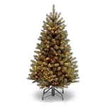 National Tree Company 4.5 Ft Pre-lit North Valley Spruce Artificial Christmas.... Fixed Price $166.80.