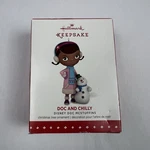 Hallmark Keepsake "doc And Chilly" Disney Mcstuffins Xmas Ornament 2015 Nib. Fixed Price $15.99.