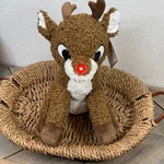 Pottery Barn Kids Rudolph The Red-nose Reindeer Light Up Plush Toy Christmas. Fixed Price $79.00.