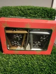 Set Of 2 Metal Christmas Tealight Lanterns Nos Jc Penney. Fixed Price $22.49.