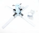 Etonart 360-DEGREE Rotating Christmas Tree Stand, Foldable White. Fixed Price $99.99.