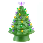 Mr. Halloween Nostalgic Retro Inspired Ceramic Tree W/ Led Lights & Bat Topper. Fixed Price $29.99.