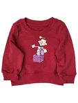 Infant Boys & Girls Red Rudolph Jack-in-the-box Christmas Sweatshirt Top. Fixed Price $13.99.