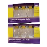 C9 Clear Christmas Light Bulbs 7W Replacement Indoor Outdoor Vtg Village 8 Pack. Fixed Price $8.82.