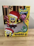New Spongebob W/ Candy Cane Christmas Yard Inflatable Nickelodeon 4.5 Ft,led. Fixed Price $19.99.