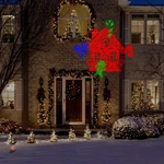 Gemmy- Led Lightshow Projection Whirl- A-motion+strobe, 12 Changeable Slides. Fixed Price $35.00.