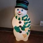 Grand Venture Light Up Snowman Christmas Yard Decoration Outdoor Indoor. Fixed Price $149.99.