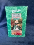 1996 Hallmark Barbie Stocking Hanger Holiday New. Fixed Price $6.95.