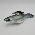 Old World Christmas Humpback Whale Glass Ornament 12487 Sea Life New In Box. Fixed Price $19.99.