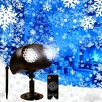 Christmas Projector Lights Outdoor, Dual Head Dynamic Snowflake With. Fixed Price $35.95.