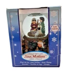 Musical Sno-motion Water Globe Christmas Nativity Snow Swirling Playing. Fixed Price $22.99.
