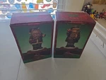 Vintage Santa Stocking Holder / Hanger Lot Of 2 Christmas Fantasy Ltd Iron Base. Fixed Price $29.99.