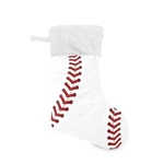 Qilmy Christmas Stockings 1PCS,SPORT Baseball Print Pattern Big Xmas Stocking.... Fixed Price $17.66.
