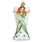 Old World Christmas Glass Blown Ornament, Irish Angel (with Owc Gift Box). Fixed Price $19.68.