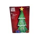 Home Accents Holiday 6.5 Ft. Christmas Tree With Gifts Inflatable. Fixed Price $40.00.