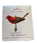 Hallmark Keepsake Christmas Ornament Beauty Of Birds Miniature Red Tanager 2018. Fixed Price $21.10.