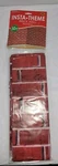 Beistle Creations Insta-theme Red Brick Wall Backdrop 4FT X 30FT Nip. Fixed Price $19.99.