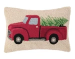Peking Handicraft 12" X 18" Tree Haul Hook Wool Pillow Case Holiday Christmas. Fixed Price $24.99.