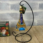 Old World Christmas Eiffel Tower Ornament Mouth Blown Molten Glass 5.75". Fixed Price $32.00.