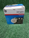 Ge Holiday Classics 100 Super Sphere White Indoor Outdoor New. Fixed Price $25.00.