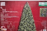 Home Accents 9 Ft. Pre-lit Led Wesley Pine Xmas Tree 650 Color Changing Lights. Fixed Price $300.00.