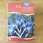 Holiday Time 100 Ct Mini Set Blue Christmas String 24 Ft Walmart. Fixed Price $6.00.