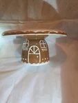 Target Bullseye Playground Gingerbread House Ceramic Cake Stand 2025 New. Fixed Price $18.00.