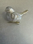 Frosted Glass Birds, Clip On Ornament With Glitter From Pier Imports 4 15. Fixed Price $10.00.