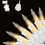 63.8FT White Wire Clear String Lights, 300 Count (150L*2PCS) Incandescent Chr.... Fixed Price $36.97.