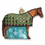 Old World Christmas Snowflake Horse Glass Ornament. Fixed Price $27.99.