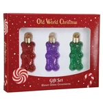 Old World Christmas Jelly Bear Set (32487) Nib - Of Glass Ornaments. Fixed Price $22.32.