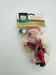 New Vintage Kurt S. Adler Santas World Wooden Ornament Nos. Fixed Price $18.99.