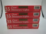 Nib 4 Vtg Family Dollar Super Bright Clear Christmas Lights Miniature AN35. Fixed Price $24.90.
