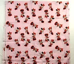 Minnie Mouse Dot Dress Toss Disney Fabric Quilting Sewing 2 Yd. X 45"W CP33761. Fixed Price $22.88.