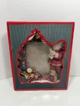 Traditions Santa Work Shop Christmas Holiday Frame For 5X7 Photo Heavy New. Fixed Price $24.90.