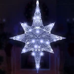 Inch Lighted Christmas Glitter Bethlehem Star Large Led Outdoor Lights. Fixed Price $73.98.