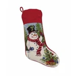 Peking Handicraft 31SJM10045MC 11 X 18 In. Snowman Needlepoint Stocking. Fixed Price $23.98.