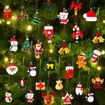 Garma 36PCS Mini Resin Christmas Ornaments Tiny Tree Decorations Se.... Fixed Price $20.49.