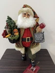 Karen Didion Wine Santa Christmas Figure 2023 Holiday Decor Collectible Figurine. Fixed Price $170.00.