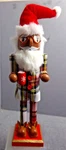 Holiday Time 14 Inch Tan Christmas Nutcracker- Santas Of Liesure. Fixed Price $27.50.