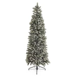 Home Heritage Anson 7' Flocked Slim 350 Clear Prelit Artificial Christmas Tree. Fixed Price $264.25.