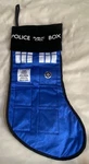 Kurt S. Adler Bbc Doctor Dr. Who Phone Booth Christmas Stocking Sock. Fixed Price $12.49.