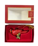 Lenox 894899 Porcelain Cardinal & Holly Ornament 3.25. Fixed Price $26.99.