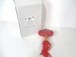 Bestpysanky Elegant Chinese Knot Tassel Blown Glass Christmas Ornament. Fixed Price $12.30.